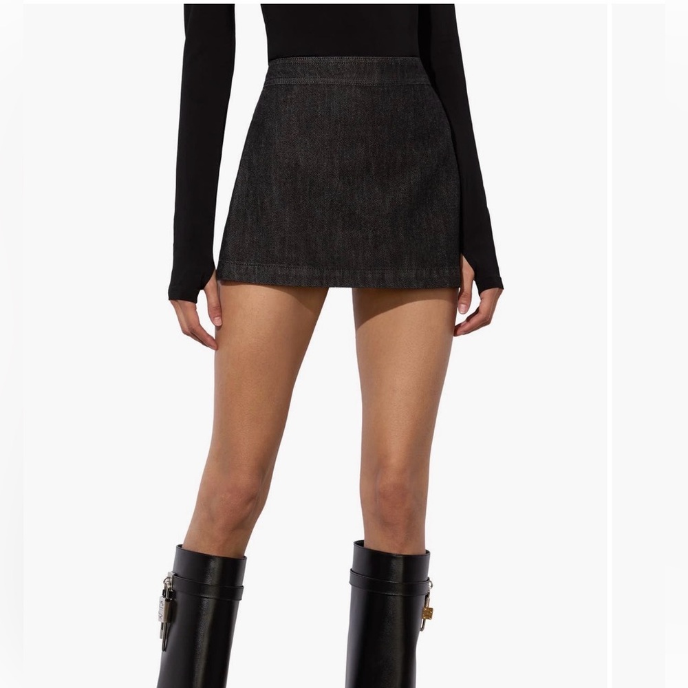 Alice + Olivia Black and Gray Jeans